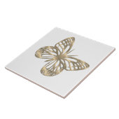 Chic Gold Look Butterfly Tegeltje (Zijkant)