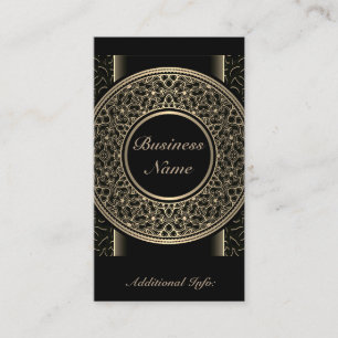 Chic Gold Medallion Visitekaartje 2