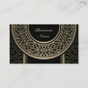 Chic Gold Medallion Visitekaartje 3