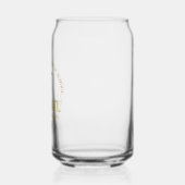 Chic Gold Medical School Afstuderen Gepersonalisee Blikvorm Glas (Links)