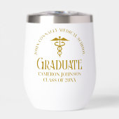 Chic Gold Medical School Afstuderen Keepsake (Voorkant)