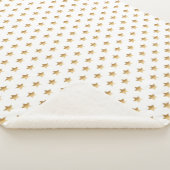 Chic Gold Ombre sterren Sherpa Deken (3/4)