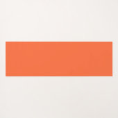 Chic Gold Oranje Abstract Yogamat (Achterkant (horizontaal))