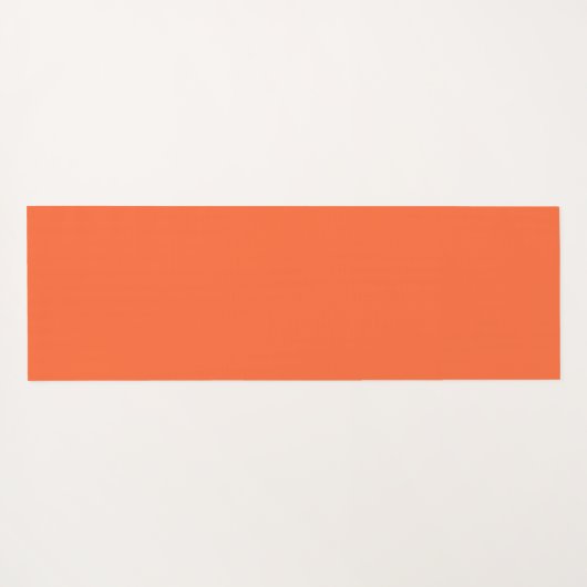 Chic Gold Oranje Abstract Yogamat (Achterkant (horizontaal))