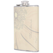 Chic Gold Pink Floral Heupfles (Links)