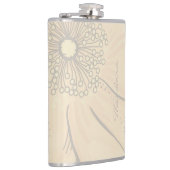 Chic Gold Pink Floral Heupfles (Rechts)