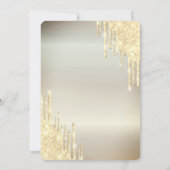 Chic Gold-schijven - 18e uitnodiging (Achterkant)