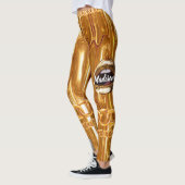 Chic Gold-schijven zijn legant voor haar eigen Leg Leggings (Links)