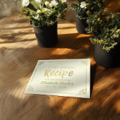 Chic Gold Script Floral Lijst Vrijgezellenfeest Re Uitnodiging Briefkaart