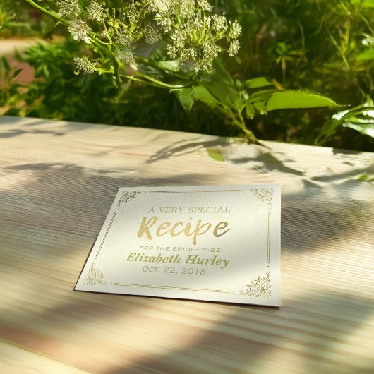 Chic Gold Script Floral Lijst Vrijgezellenfeest Re Uitnodiging Briefkaart