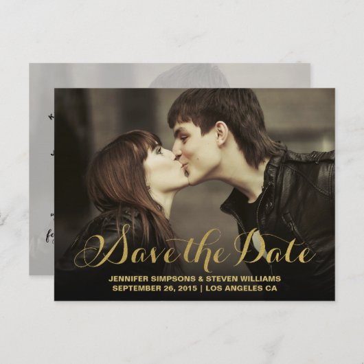 CHIC GOLD | SLA DE DATUM VAN AANKONDIGING OP (Voorkant / Achterkant)