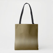 Chic Gold Striped Tote Bag (Voorkant)