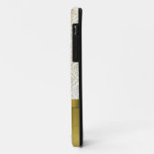 Chic Gold Tone & Cream Damask iPhone 5 Hoesje (Achterkant/links)