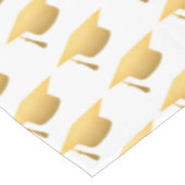 Chic Gold Trendy Graduy Party Afstudeerder Pet Tafelkleed (Gekanteld)