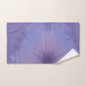 Chic Gold Violet Abstract Bloemenpatroon Bad Handdoek (Handdoek)