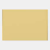 Chic Gold Violet Pink Floral Inpakpapier Vel (Voorkant 3)