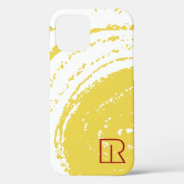 Chic Gold Waterverf Loopt rode tekst Case-Mate iPhone Case