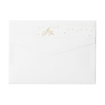 Chic Gold & White Joy kerstfeestdag