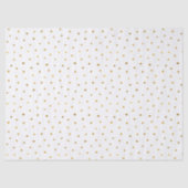 Chic Gold White-Stippen Tissuepapier (Voorkant)