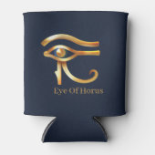 Chic Golden Eye of Horus , Egyptische hiërogliefen Blikjeskoeler (Voorkant)