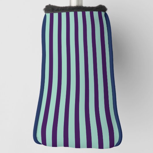 Chic Golf Putter Cover with Bold Stripe Design (Draai 90)