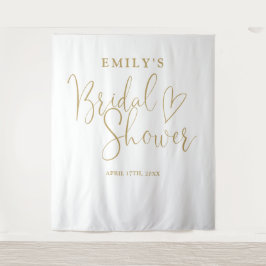 Chic Goud Vrijgezellenfeest Foto Achtergrond Wandkleed