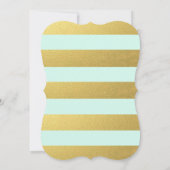 CHIC GOUDE | MINT TROUWTAFEL NUMMERKAARTEN KAART (Achterkant)