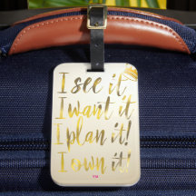 Chic gouden script typografie motivatietekst 