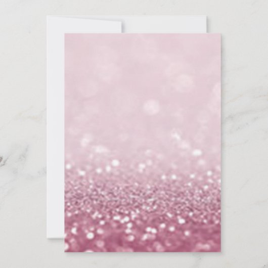 Chic Graduation Cap, Glass Glitter Bokeh Afstudere Kaart (Achterkant)