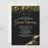 Chic Grand Opening Lint Snijden Ceremonie Kaart (Voorkant)