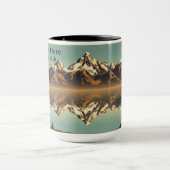 Chic Grand Teton Wildlife & Peak Custom Mok (Midden)