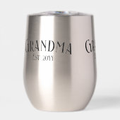Chic Grandma Established Personalize Name Year (Voorkant)