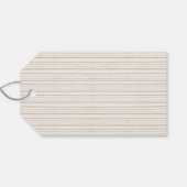 Chic Grandmillennial Coquette Kerstfamilie Cadeaulabel (Achterkant Horizontaal)