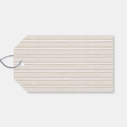 Chic Grandmillennial Coquette Kerstfamilie Cadeaulabel (Achterkant Horizontaal)