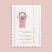 Chic Grandmillennial kerstfeest Kaart