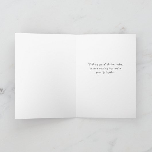 Chic Green Gold Greenery Vrijgezellenfeest Kaart (Binnen)