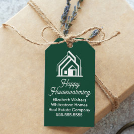 Chic Green Real Estate Company Customized Realtor Cadeaulabel