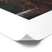 Chic Green Script Photo Weduwwelkomstteken Poster (Hoek)