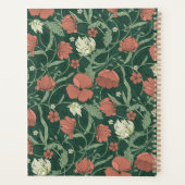 Chic Green & Terracotta Bloemenboog Foto Planner (Achterkant)