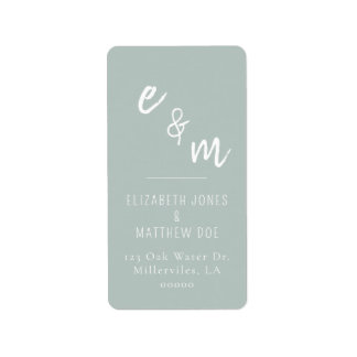 Chic Green Wedding Etiket