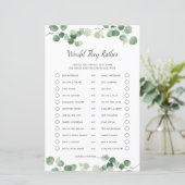 Chic Greenery Vrijgezellenfeest zou het een beetje (Staand voorkant)