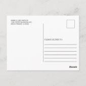 Chic Greenery Woodland Animals Baby shower Neutraa Briefkaart (Achterkant)