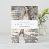Chic-grens | Fotogradatiepartij Kaart (Staand voorkant)