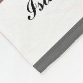 Chic Grey Afstuderen Afstuderen Klasse van 20XX Fleece Deken (Hoek)