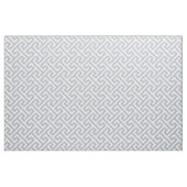 Chic grey and white greek key geometric pattern stof (Fat Quarter)