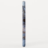 Chic grijs marmer blauw marmer Hoesje-Mate iPhone  Case-Mate iPhone Case (Achterkant/rechts)