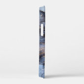 Chic grijs marmer Case-Mate iPhone case (Achterkant / Rechts)