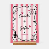 Chic grillige Hand getrokken Vrijgezellenfeesten t Acryl Bord (Voorkant)