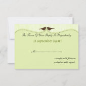 Chic groene vogelkooi, liefdesvogels RSVP 3.5 x 5 (Achterkant)