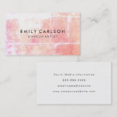 Chic Grunge Visitekaartje (Voorkant / Achterkant)